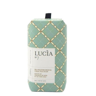 Lucia Sea Watercress & Chai Tea Bar Soap | boogie + birdie
