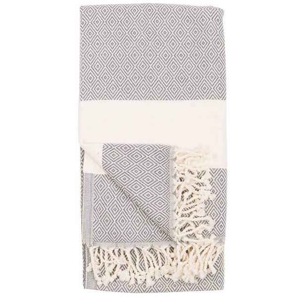 Slate Diamond Turkish Towel