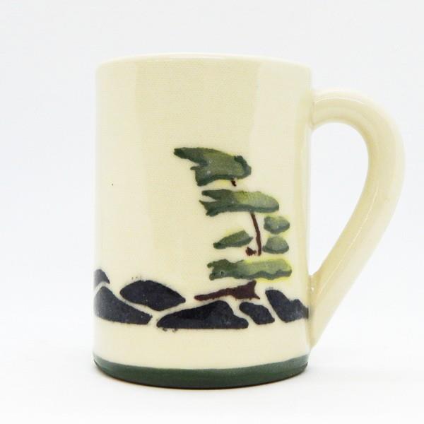 Windswept Tree With Rocks Mug