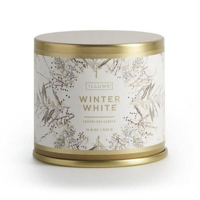 Winter White Large Tin Candle | Illume | boogie + birdie