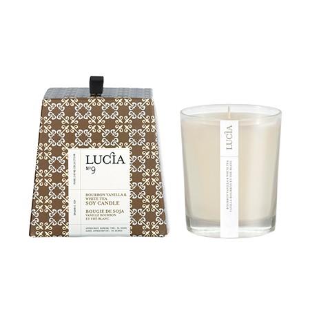 Bourbon Vanilla & White Tea Candle
