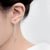 Silver Jagged Hoop Earrings | Shop Pursuits Jewellery at boogie + birdie in Ottawa.