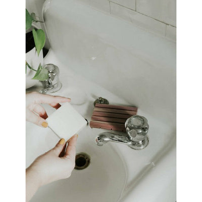 Bergamot + Lime Solid Dish Soap Bar | Zero Waste | boogie + birdie