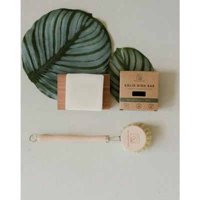 Bergamot + Lime Solid Dish Soap Bar | Zero Waste | boogie + birdie