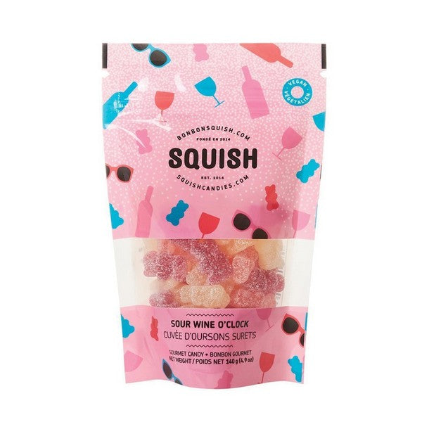 Vegan Sour Wine O'Clock Gummies | Squish | boogie + birdie


