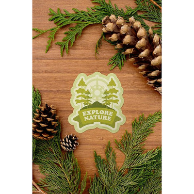 Explore Nature Forest Sticker | Shop stickers and other stationery at boogie + birdie