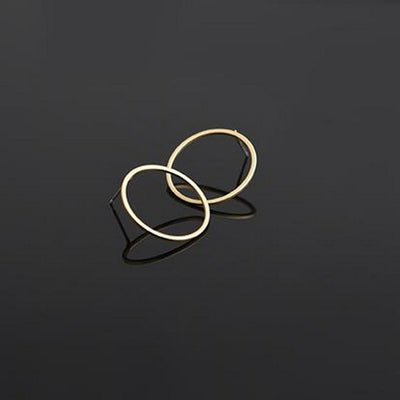 Gold Haloes Stud Earrings