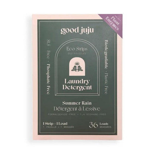 Summer Rain Laundry Detergent Eco-Strips |  Shop Eco-friendly home products at boogie + birdie in Ottawa.