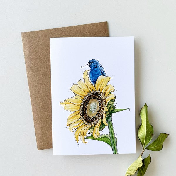 Sunflower for Ukraine Card | Paper Goods | boogie + birdie