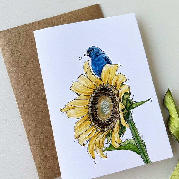 Sunflower for Ukraine Card | Paper Goods | boogie + birdie