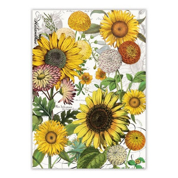 Sunflower Tea Towel | Michel Design Works | boogie + birdie