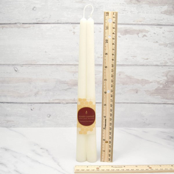 Pearl Beeswax Taper Candles | Honey Candles | Shop a selection of candles and home fragrance at boogie + birdie
