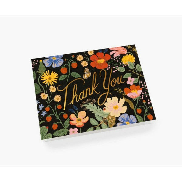 Strawberry Fields Thank You Card
