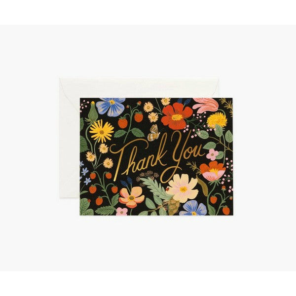 Strawberry Fields Thank You Card