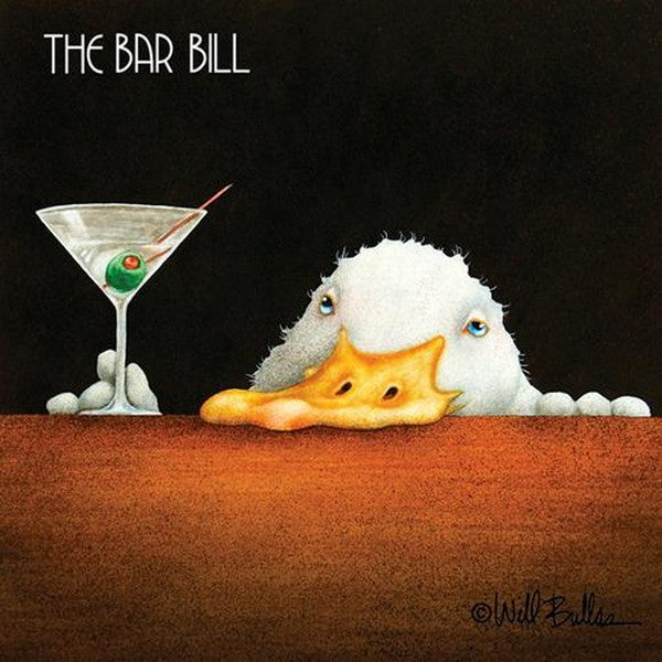 Bar Bill Beverage Napkins