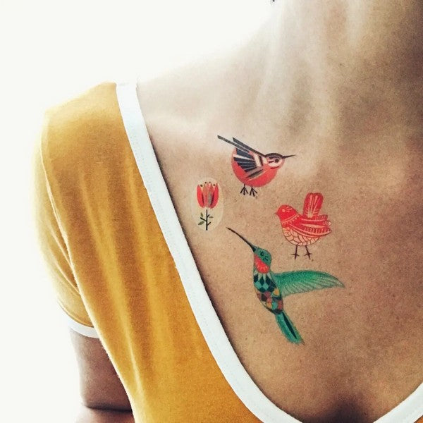 The Birds Temporary Tattoos | Paper Goods | boogie + birdie