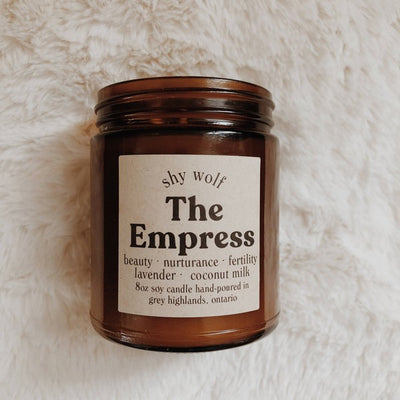 The Empress Tarot Candle | Shy Wolf Candles | Shop a selection of home fragrance at boogie + birdie