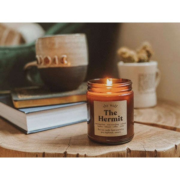 The Hermit Tarot Candle | Shy Wolf Candles | Shop a selection of home fragrance at boogie + birdie