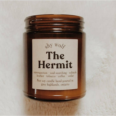 The Hermit Tarot Candle | Shy Wolf Candles | Shop a selection of home fragrance at boogie + birdie