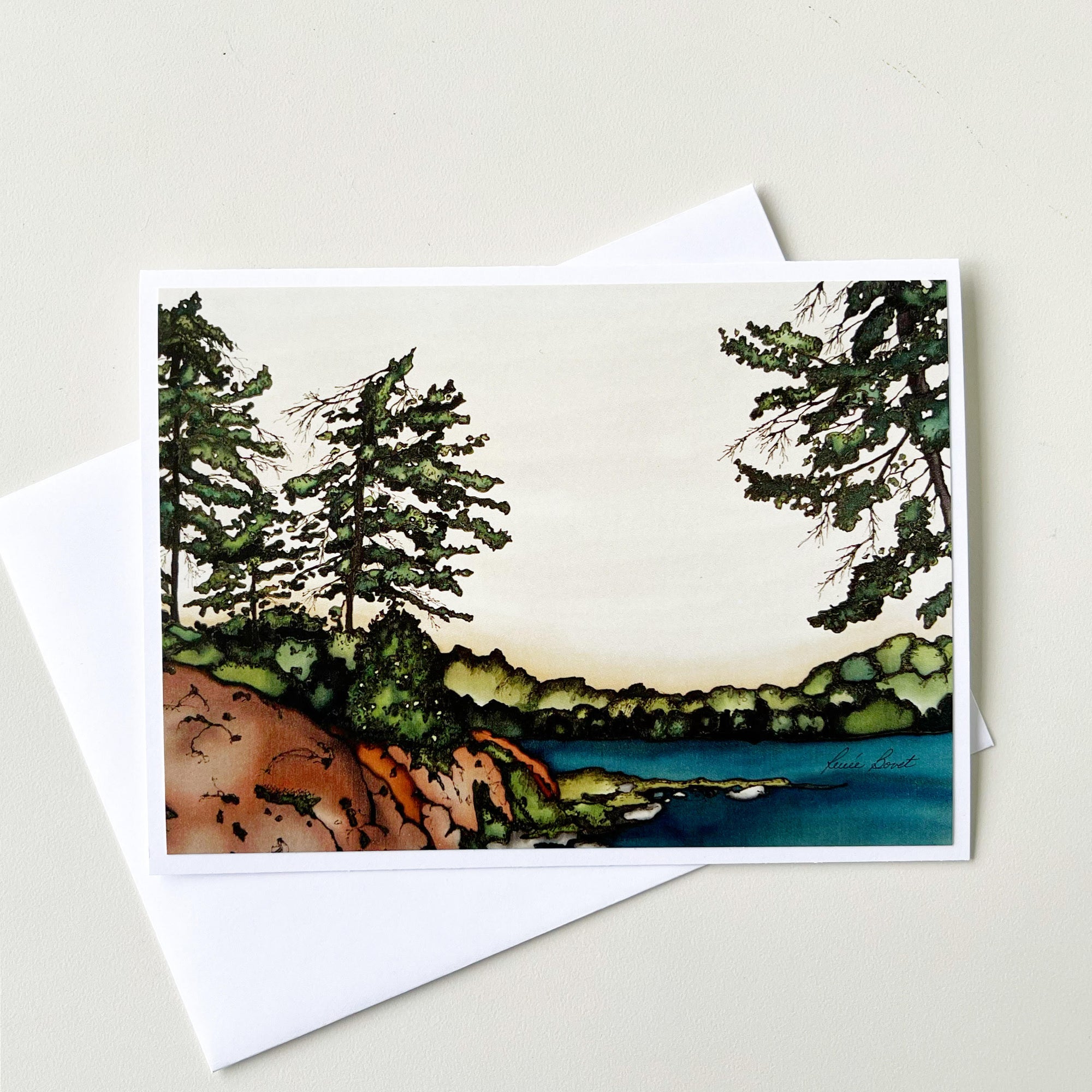 The Pine Trees Art Card