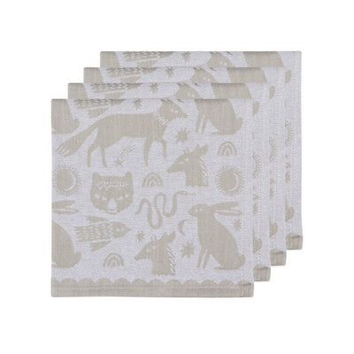 Jacquard Timber Cloth Napkins - Set of 4 | Shop Danica Studio at boogie + birdie in Ottawa.