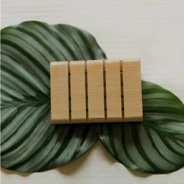 Cedar Soap Tray | Zero Waste Movement | Shop a selection of eco friendly products at boogie + birdie