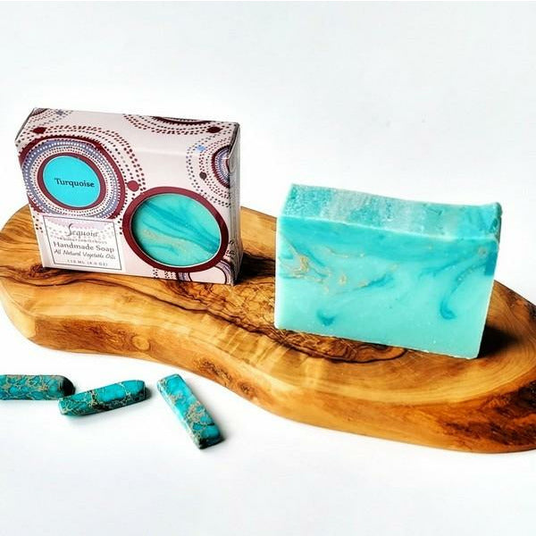 Turquoise Bar Soap | Sequoia | boogie + birdie

