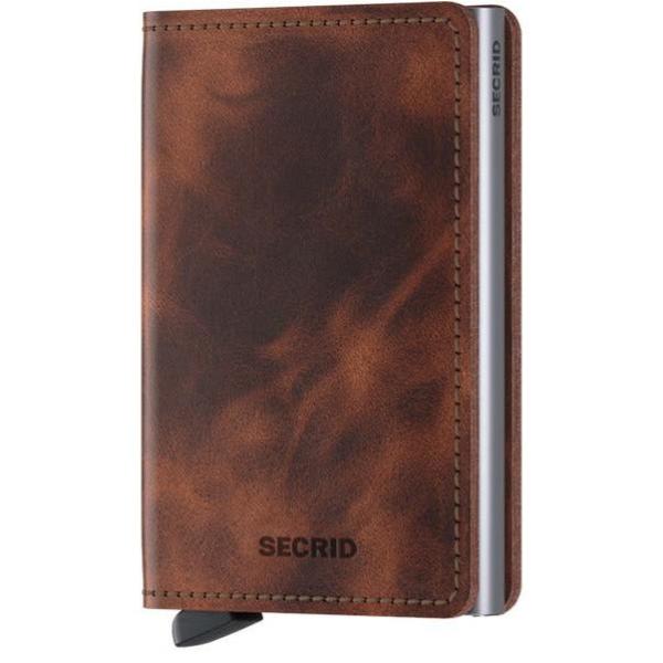 Vintage Brown Slimwallet | Secrid Wallets | boogie + birdie

