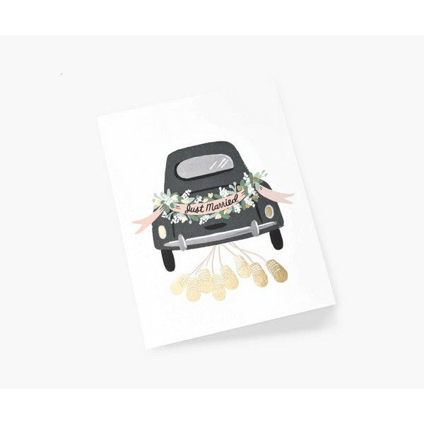 Just Married Getaway Card | Rifle Paper Co. | Shop a selection of greeting cards at boogie + birdie