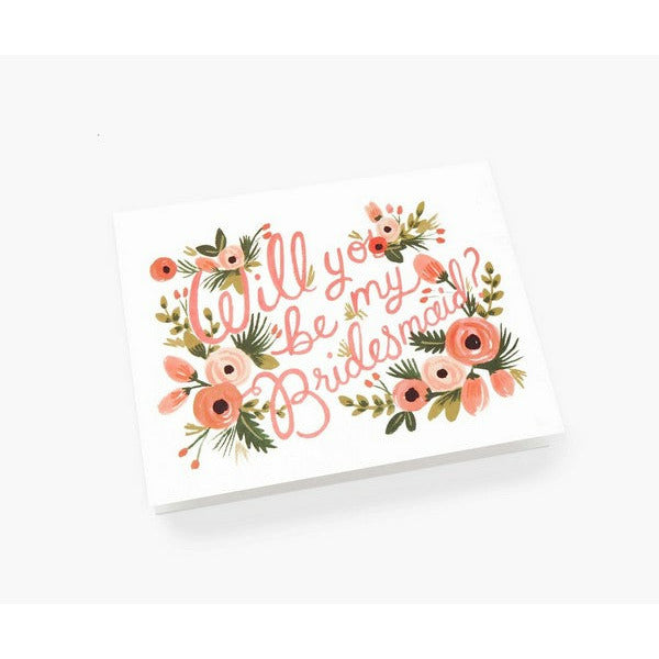 Will You Be My Bridesmaid Card