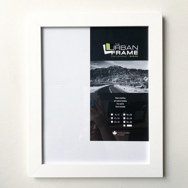 White 11"x14" Wall Frame