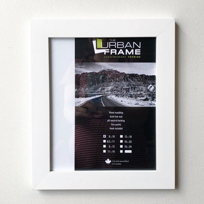 White 8"x10" Wall Frame | Home | boogie + birdie
