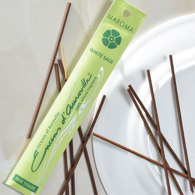 White Sage Maroma Incense | boogie + birdie