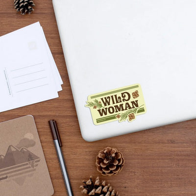 Wild Woman Sticker | Shop stickers at boogie + birdie in Ottawa.