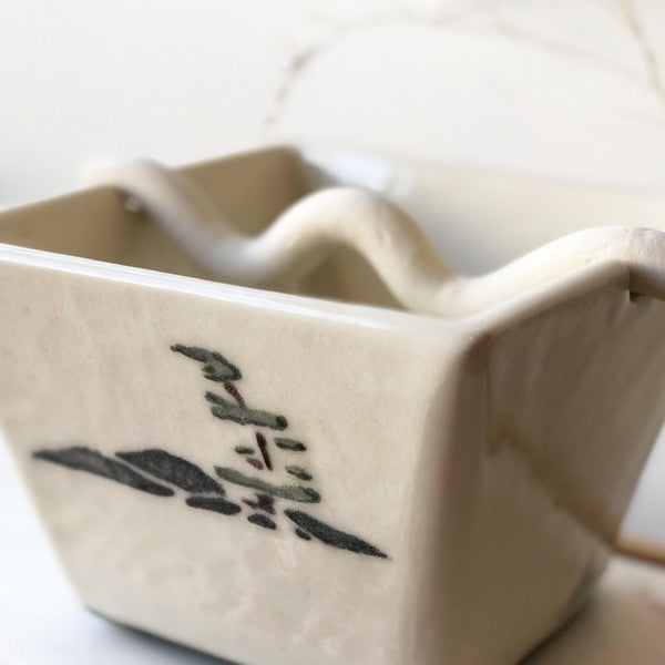 Windswept Rocks Mosquito Coil Bowl | Pottery | boogie + birdie

