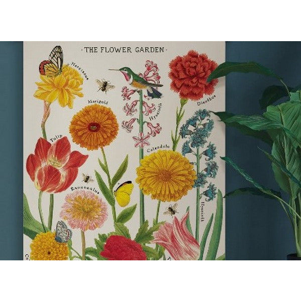 Wildflowers Wrap Sheet / Poster | Shop Cavallini Paper at boogie + birdie in Ottawa.