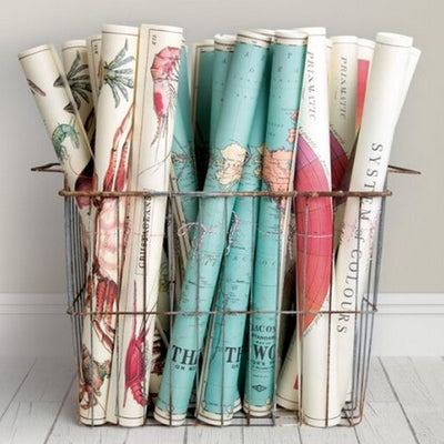 Wrap Sheet / Poster | Shop Cavallini Paper at boogie + birdie in Ottawa.