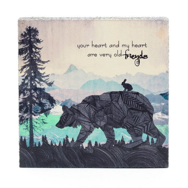 Your Heart & My Heart Mini Art Block