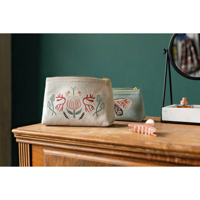 Far and Away Small Cosmetic Bag