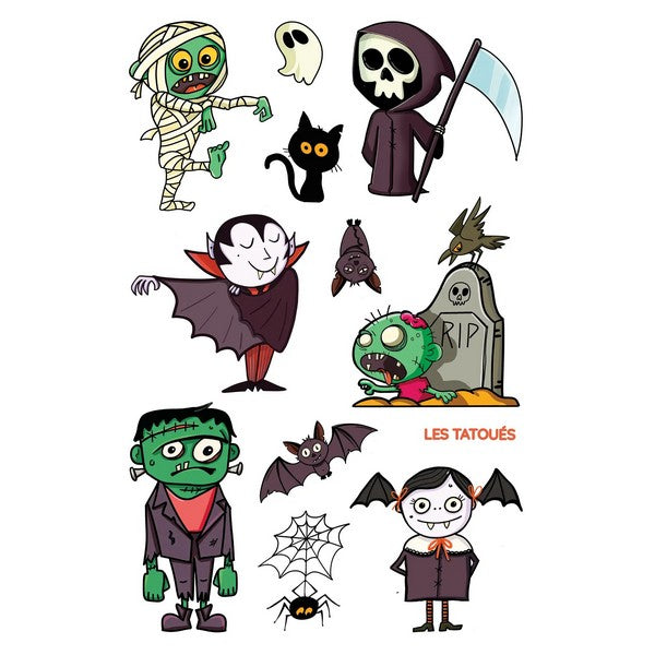 Zombies & Vampires Temporary Tattoos | Shop Les Tatoués at boogie + birdie in Ottawa.